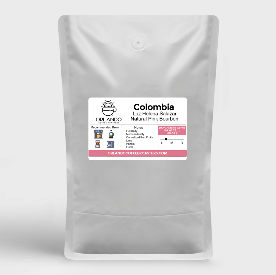 Colombia Luz Helena Salazar Natural Pink Bourbon