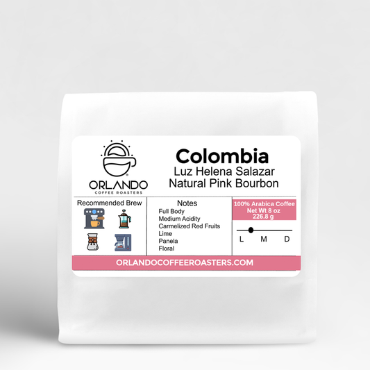 Colombia Luz Helena Salazar Natural Pink Bourbon