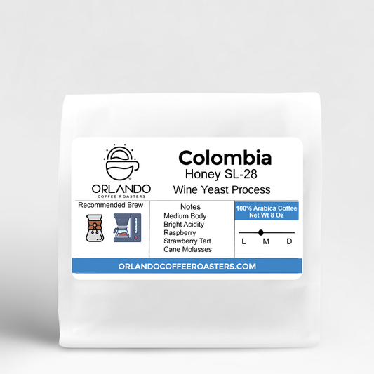 Colombia Honey, SL-28, Wine Yeast Process