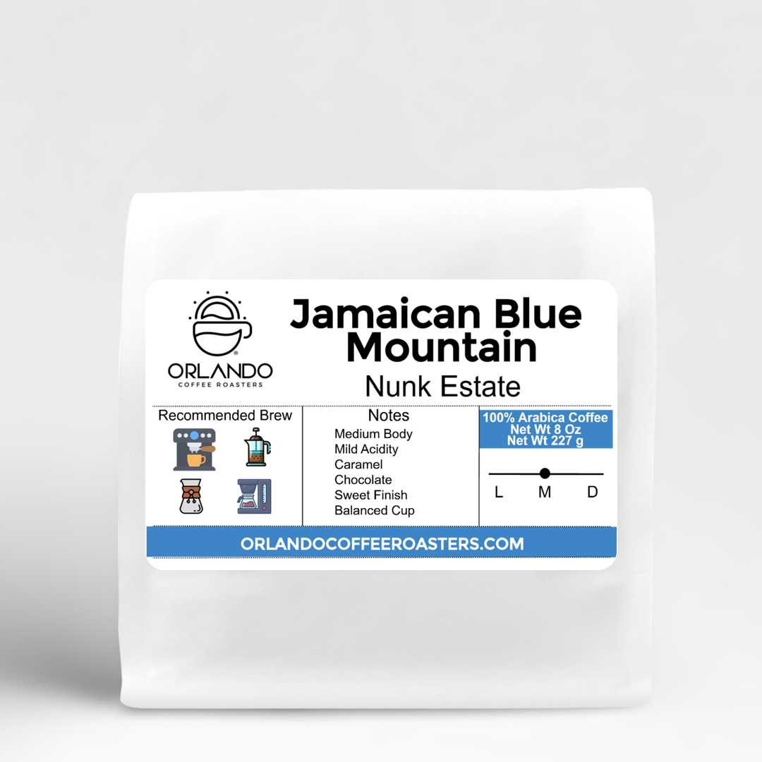 Jamaican Blue Mountain Nunk Estate | Orlando Coffee Roasters