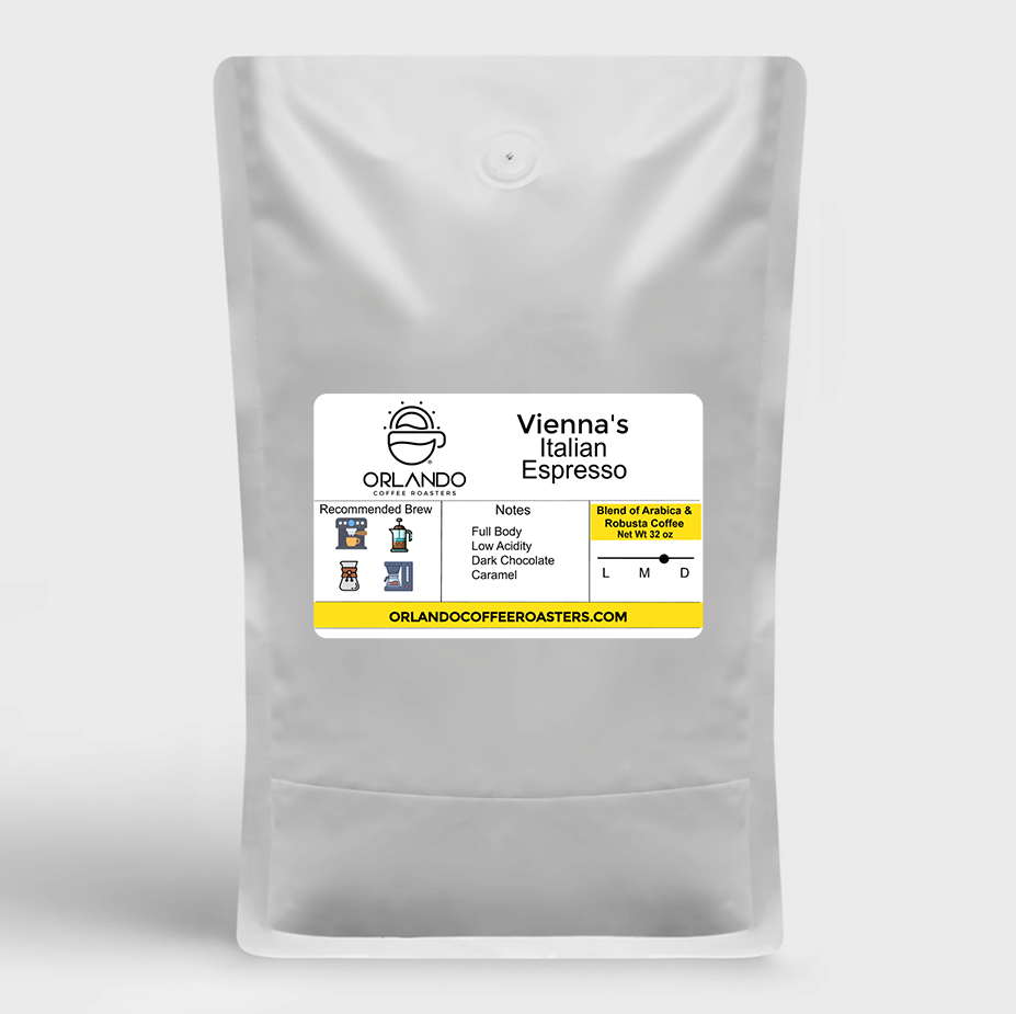 Vienna's Italian Espresso Blend - Medium / Dark