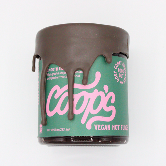 coops vegan hot fudge sauce