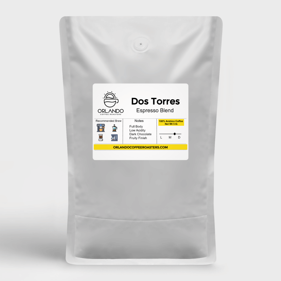 5 pound bag of dos torres espresso blend