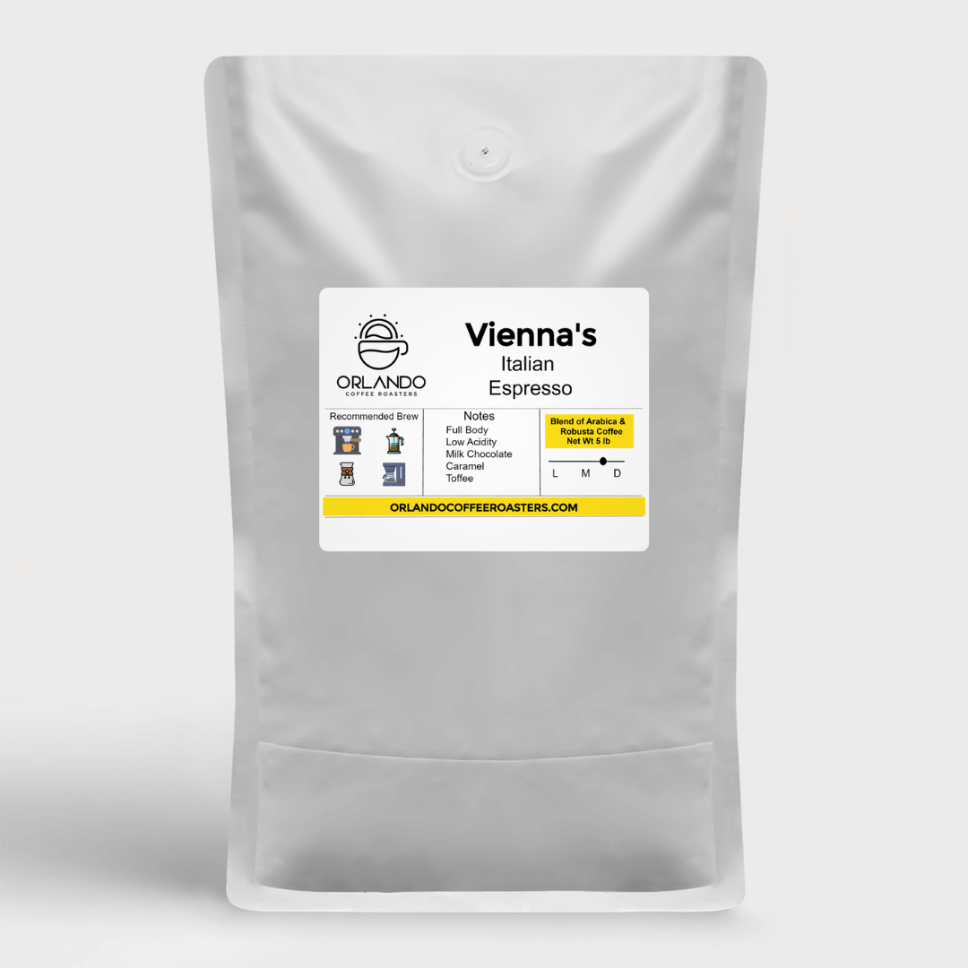 Vienna's Italian Espresso Blend - Medium / Dark