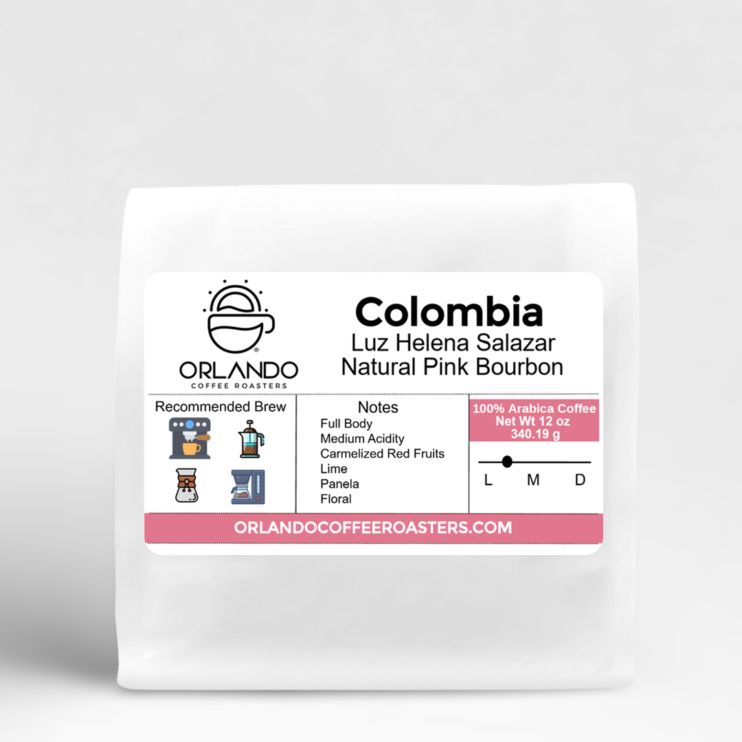 Colombia Luz Helena Salazar Natural Pink Bourbon
