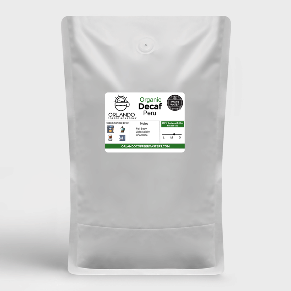 Organic Peru Swiss Water Decaf