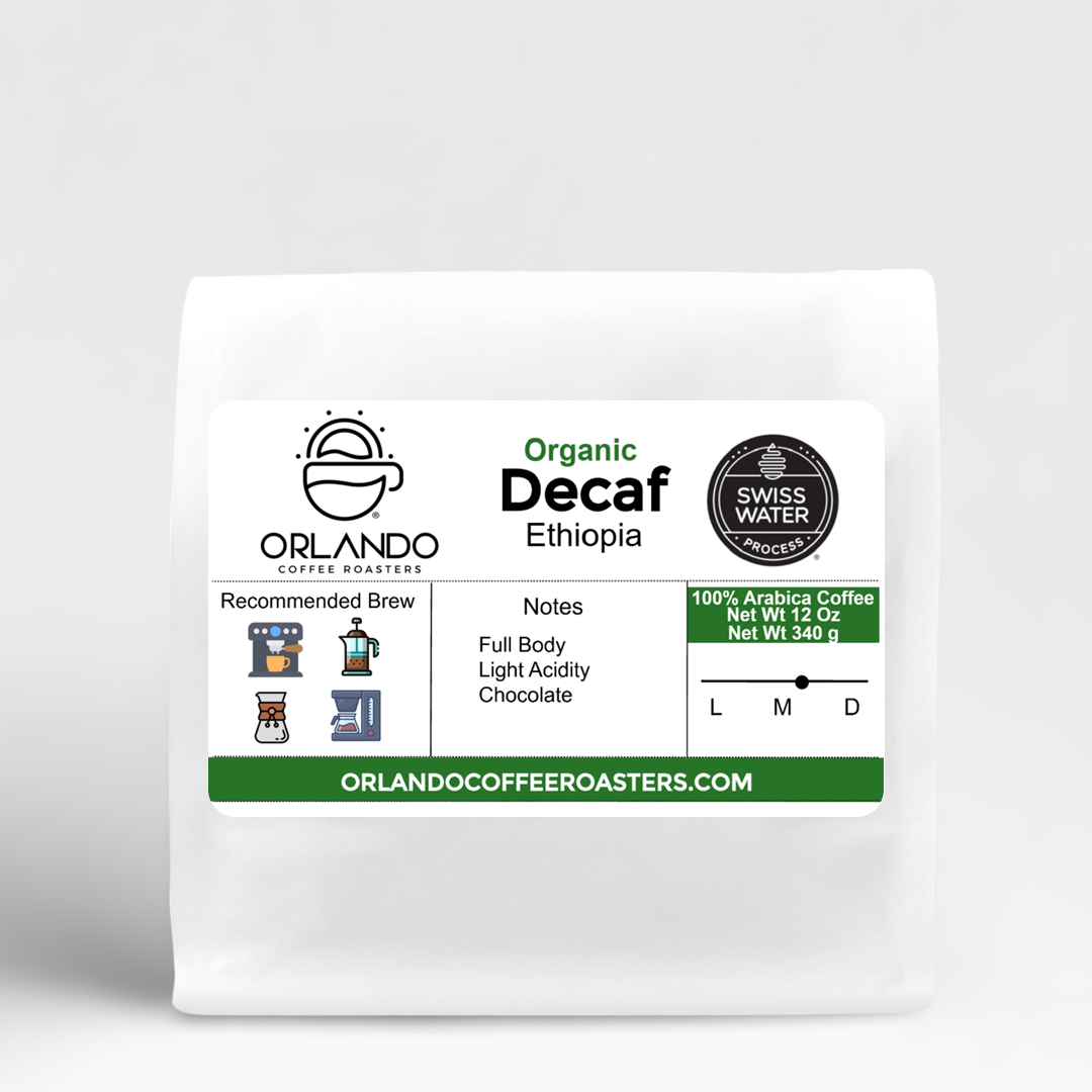 Organic Ethiopia Swiss Water Decaf