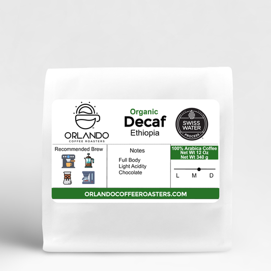 Organic Ethiopia Swiss Water Decaf
