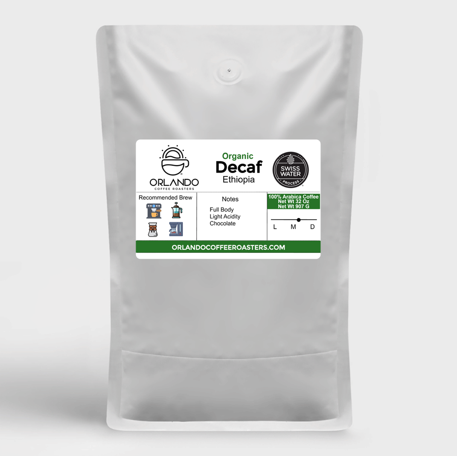Organic Ethiopia Swiss Water Decaf