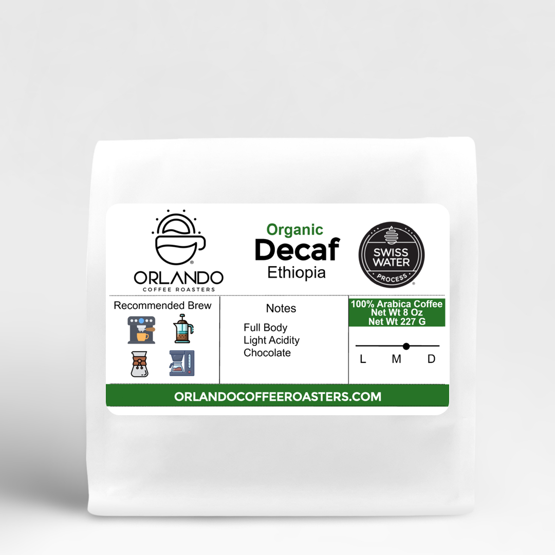 Organic Ethiopia Swiss Water Decaf