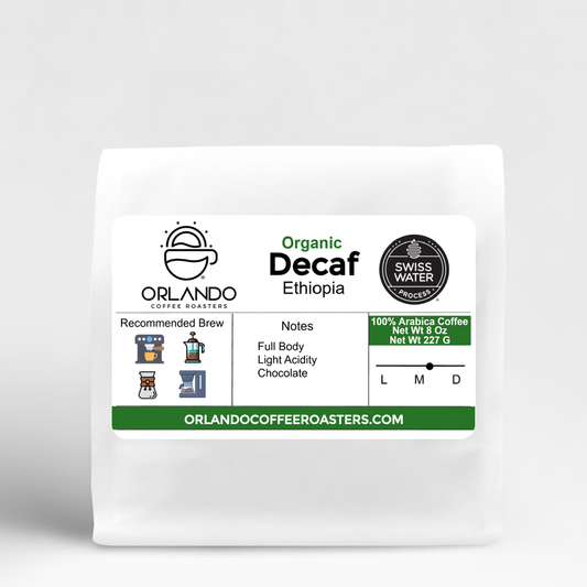 Organic Ethiopia Swiss Water Decaf