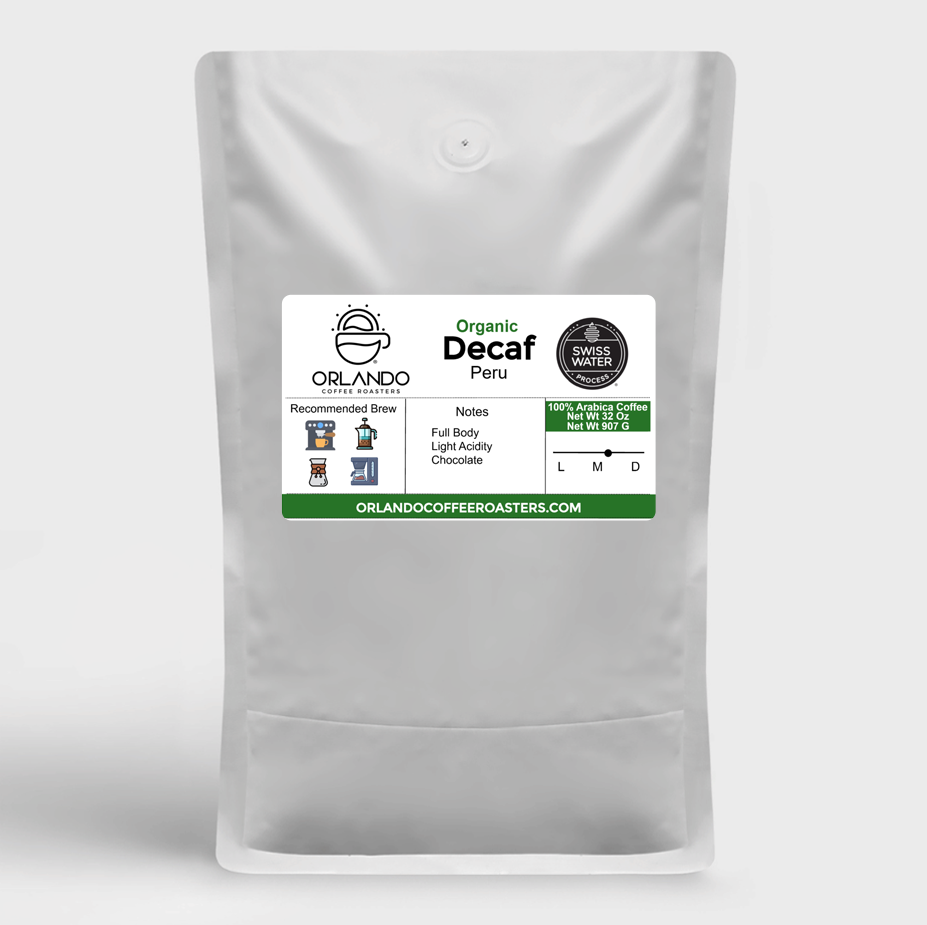 Organic Peru Swiss Water Decaf