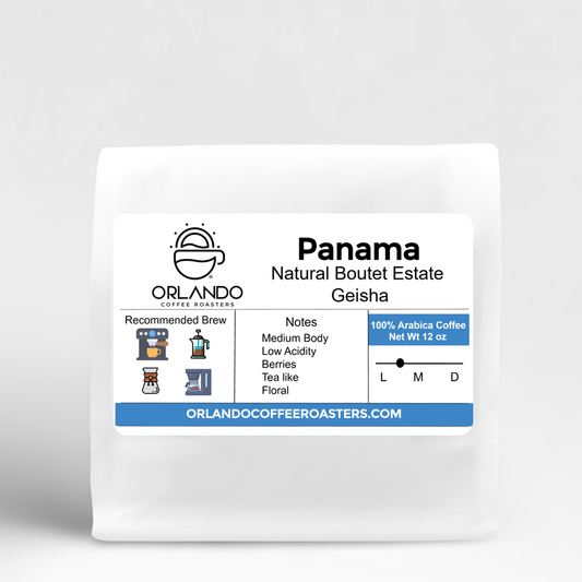Panama Natural Boutet Estate Geisha