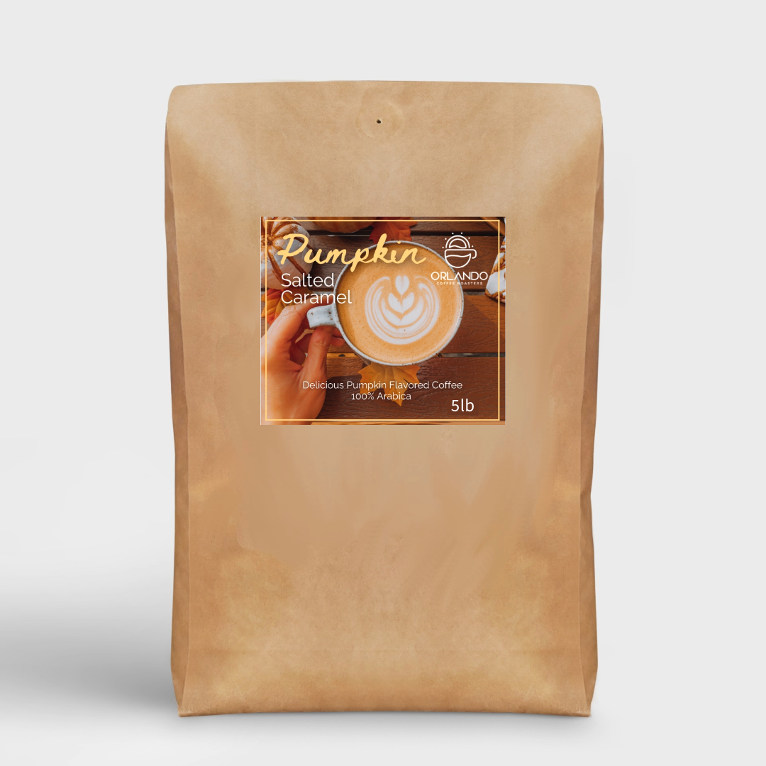 Pumpkin Salted Caramel Flavored Coffee