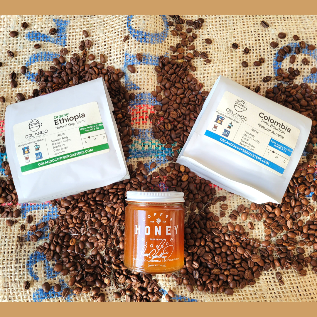 Honey Coffee Bundle Gift Box